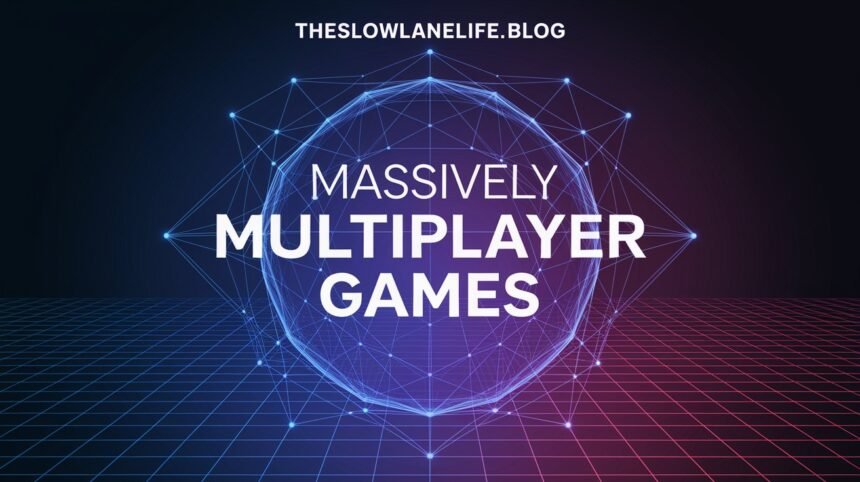 Massively multiplayer games