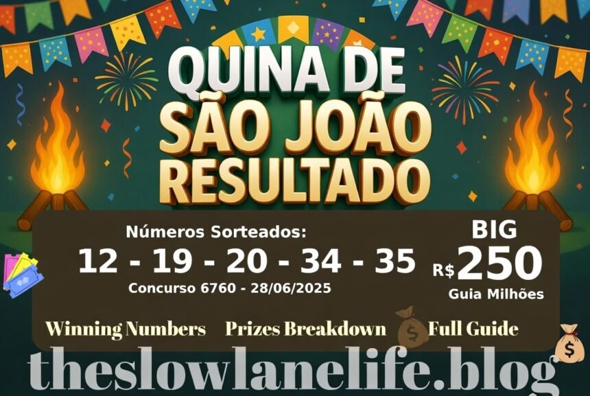 quina de são joão resultado