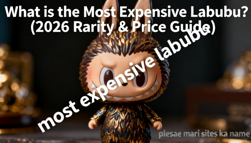 most expensive labubu