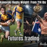 alexander volkanovski rugby weight