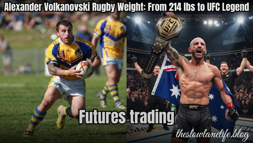 alexander volkanovski rugby weight